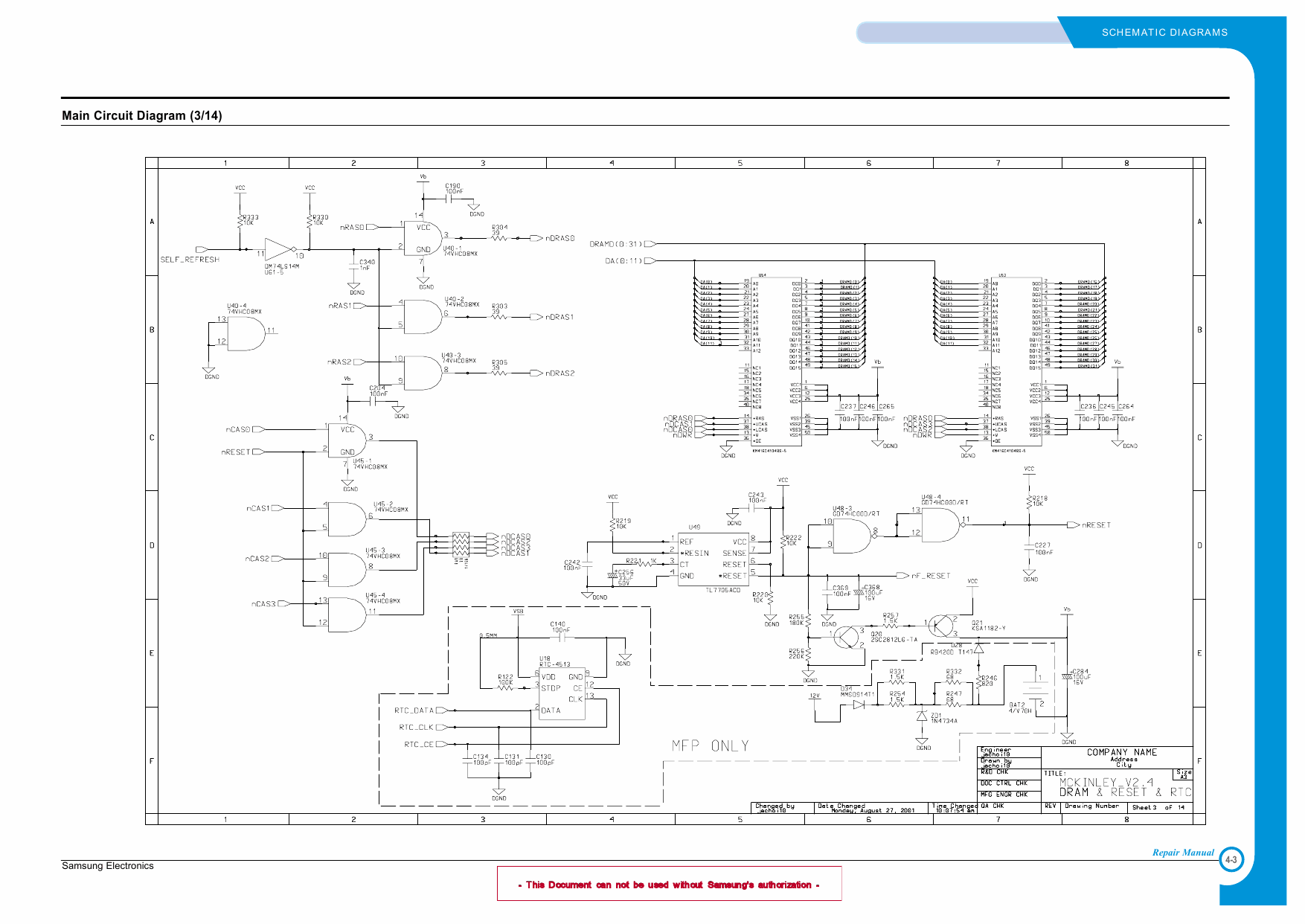 Samsung Digital-Laser-MFP SCX-5312F 5112 Parts and Service Manual-6